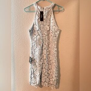 Lulus lace midi dress. NWT.